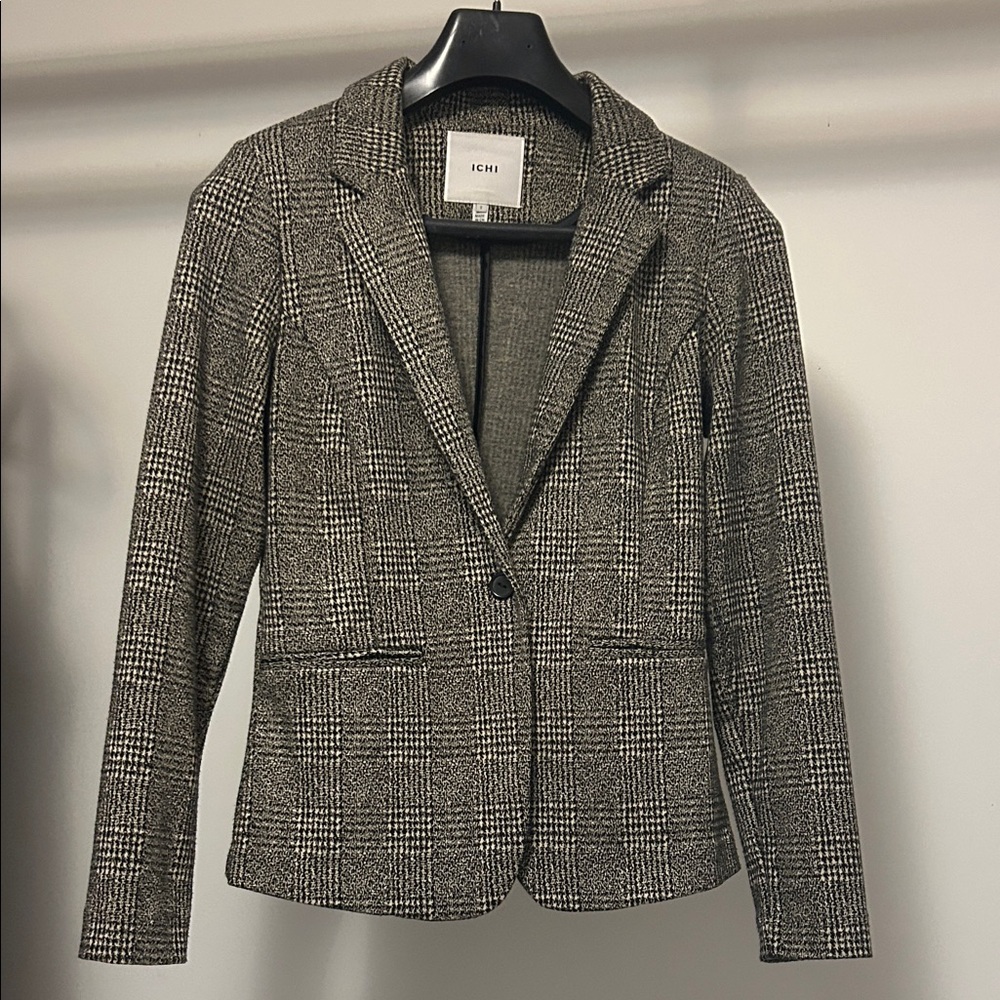 Ichi Black and beige Blazer Sz S